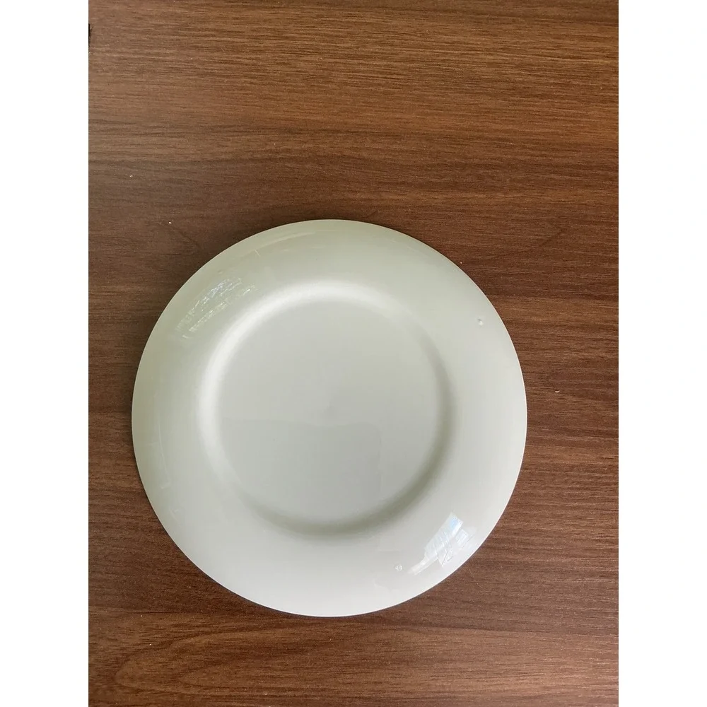 Vintage Taylor Smith and Taylor Gold Leaf Plates Set of 4